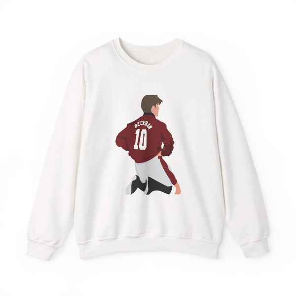 Beckham Sweatshirt White Front