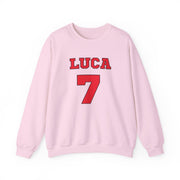 Red - Personalised Football   Sweatshirt 7