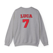 Red - Personalised Football   Sweatshirt 4