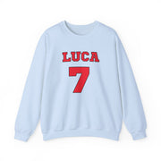 Red - Personalised Football   Sweatshirt 9