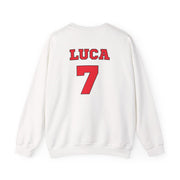 Red - Personalised Football   Sweatshirt 2