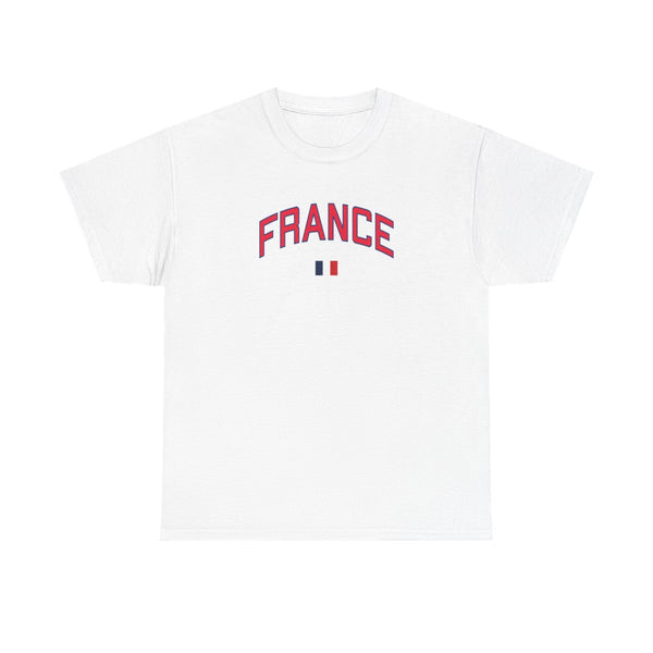 France Team Kit T-Shirt White Front