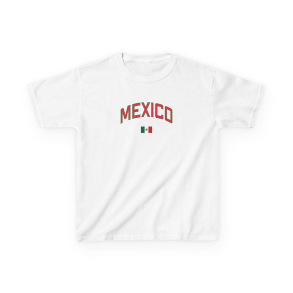 Mexico Team Kit Kids T-Shirt White Front