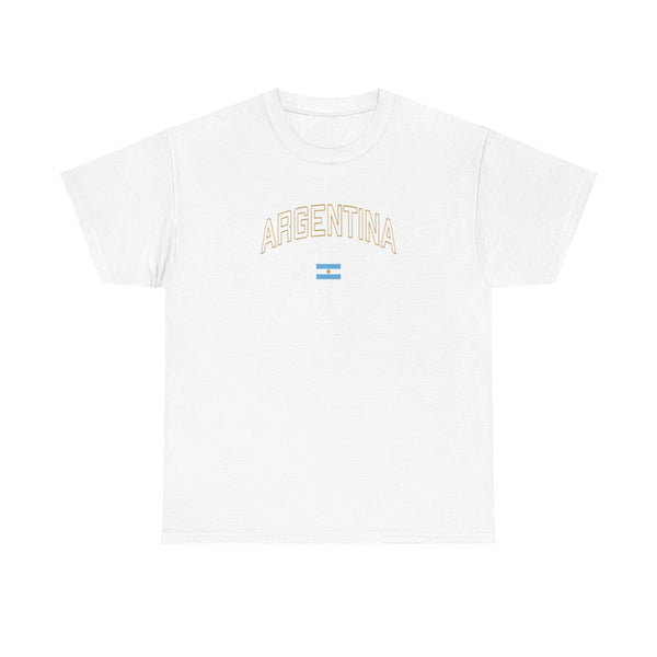 Argentina Team Kit T-Shirt White Front