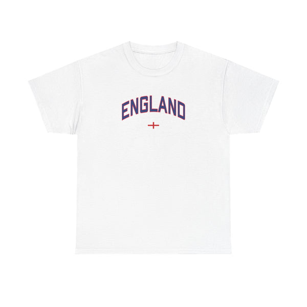 England Team Kit T-Shirt White Front