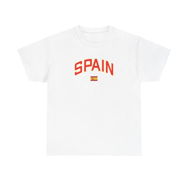 Spain Team Kit T-Shirt White Front