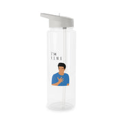 I'm Fine Clear Water Bottle 6
