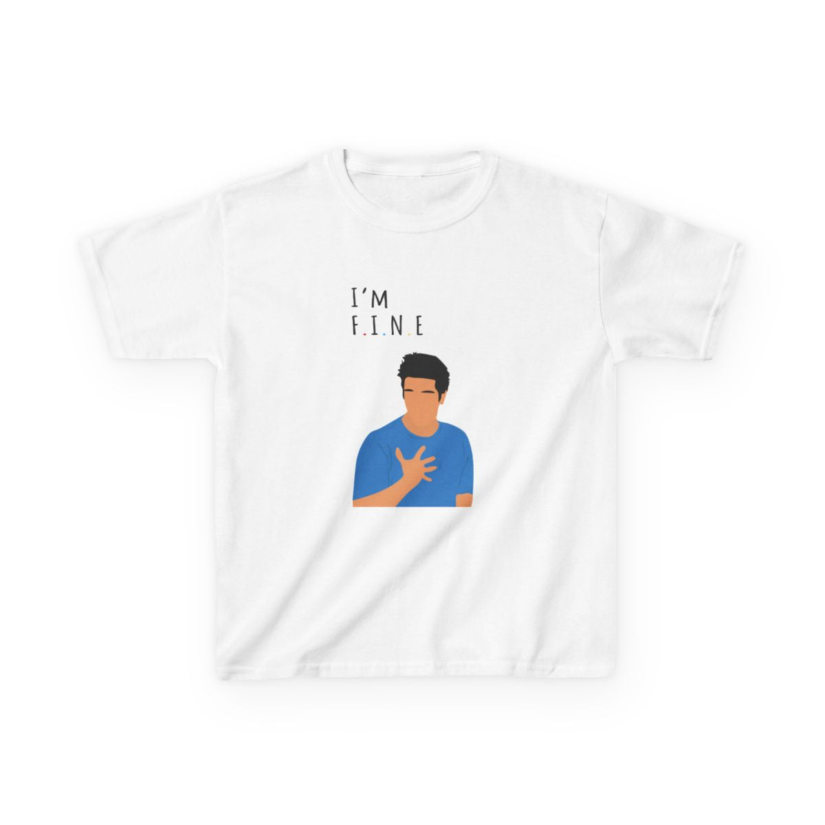 I'm Fine Kids T-Shirt