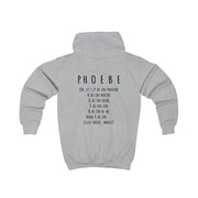 Spelling Phoebe Kids Hoodie 4
