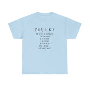 Spelling Phoebe T-Shirt 9