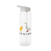 Homies Chick And Duck Clear Water Bottle 6