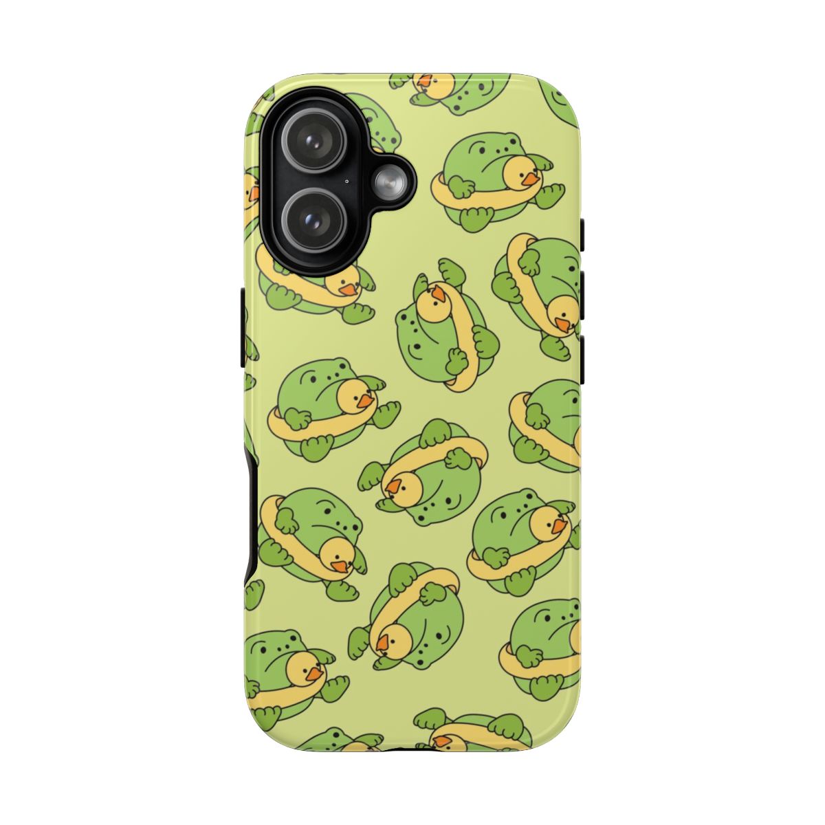 Frog Pattern - Plushy Phone Case