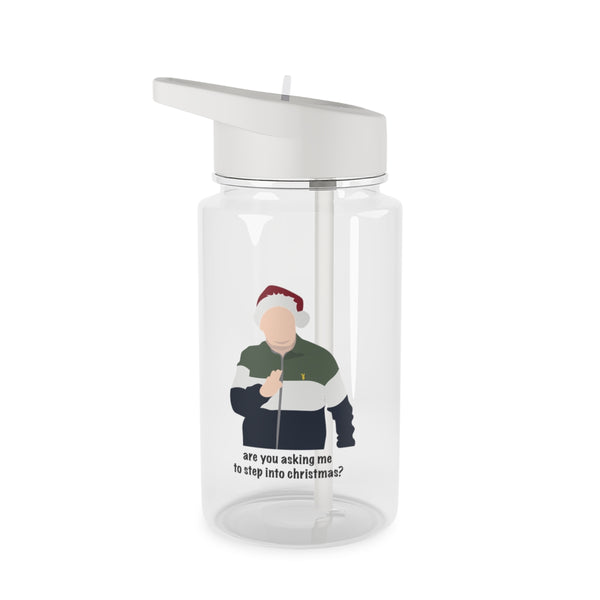 Are You Asking Me To Step Into Christmas - Gavin And Stacey Clear Water Bottle