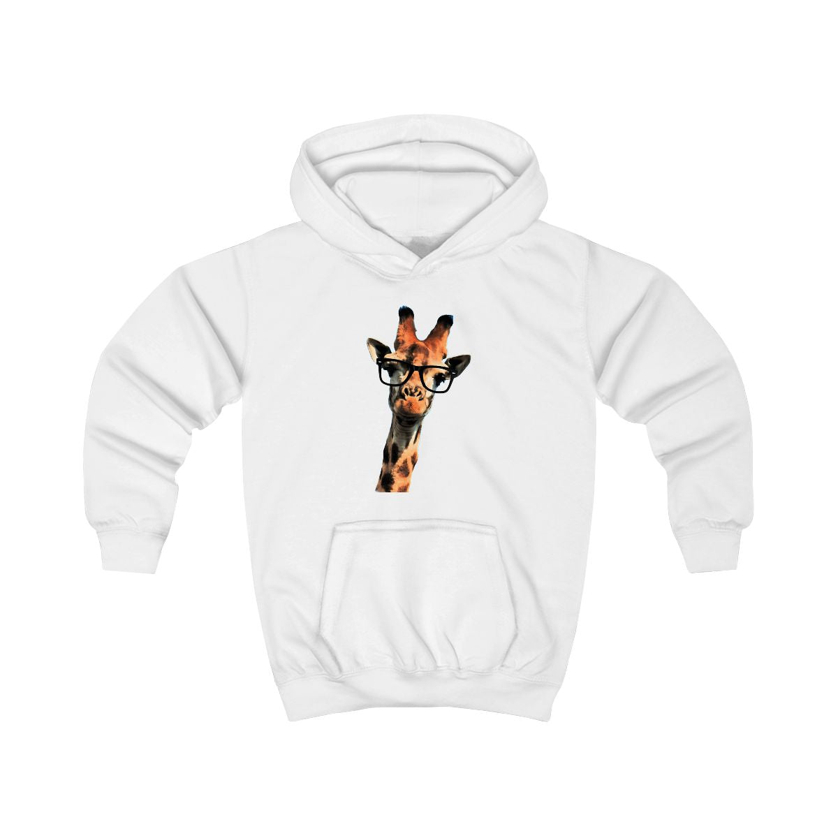 Hipster Giraffe Tumblr Kids Hoodie