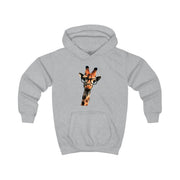 Hipster Giraffe Tumblr Kids Hoodie 3