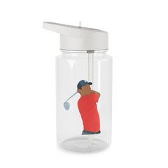 Tiger - Golf Clear Water Bottle