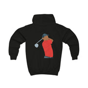 Tiger - Golf Kids Hoodie 6