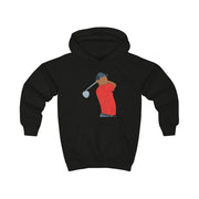 Tiger - Golf Kids Hoodie 5
