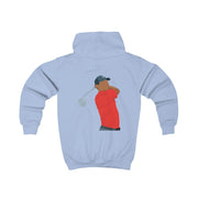 Tiger - Golf Kids Hoodie 8