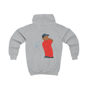 Tiger - Golf Kids Hoodie 4