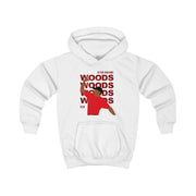 Woods Dark Red Kids Hoodie 1