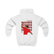 Woods Dark Red Kids Hoodie 2