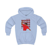 Woods Dark Red Kids Hoodie 5