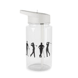Father's Day Clear Water Bottles