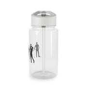 Golf Silhouettes Clear Water Bottle 4