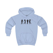 Golf Silhouettes Kids Hoodie 5