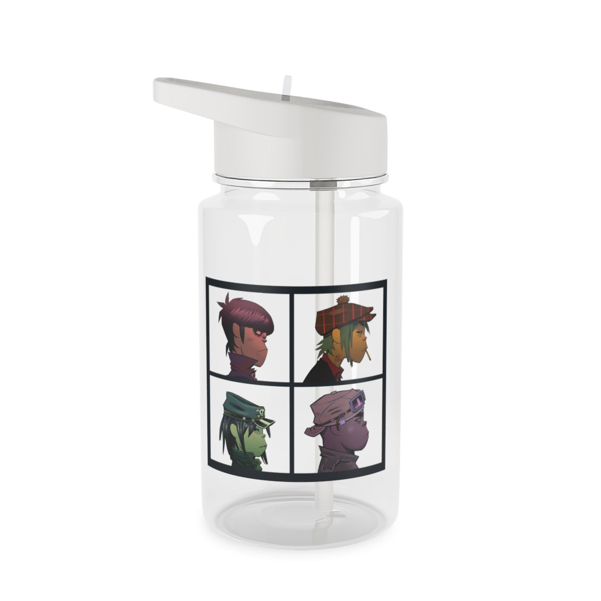 Members Clear Water Bottle