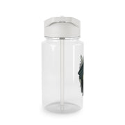 Green 2d Clear Water Bottle 3