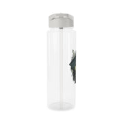 Green 2d Clear Water Bottle 8
