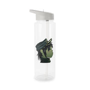 Green 2d Clear Water Bottle 6