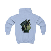 Green 2d Kids Hoodie 6