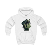 Green 2d Kids Hoodie 1