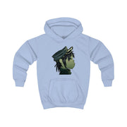 Green 2d Kids Hoodie 5