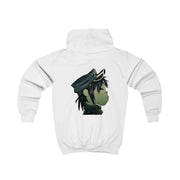 Green 2d Kids Hoodie 2