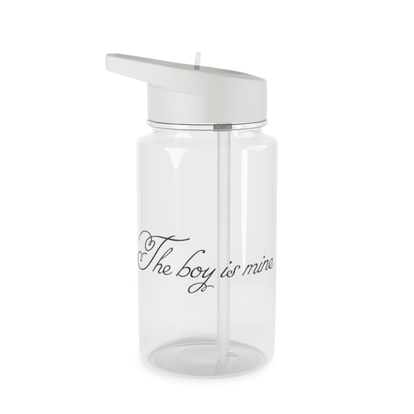 The Boy Is Mine Clear Water Bottle