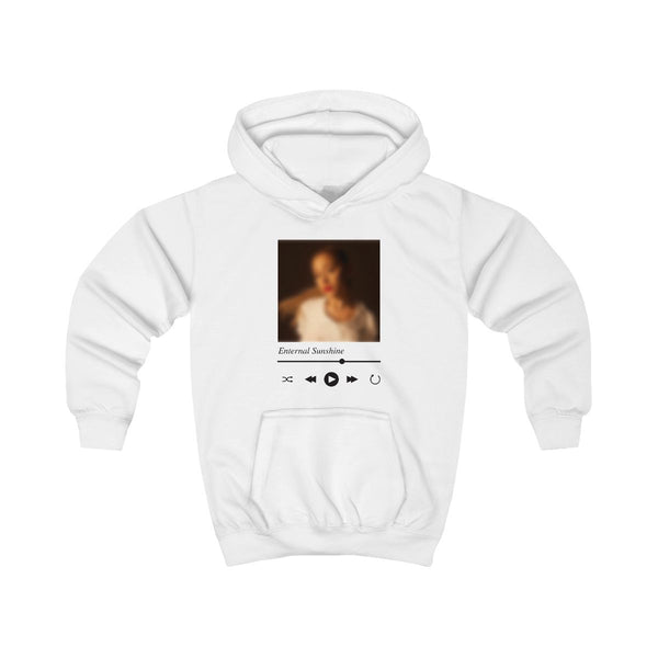 Sunshine Music Player Kids Hoodie White Front