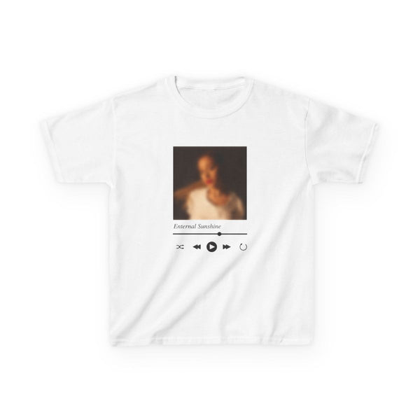 Sunshine Music Player Kids T-Shirt White Front