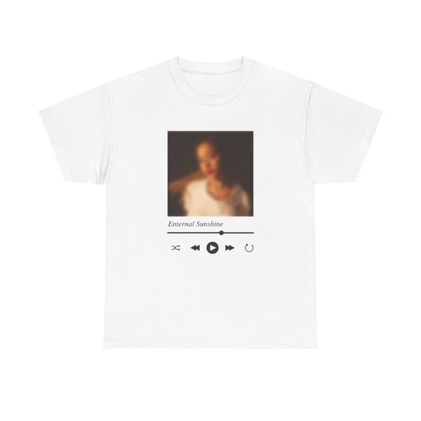 Sunshine Music Player T-Shirt White Front
