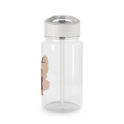 Vintage Pose Clear Water Bottle 4