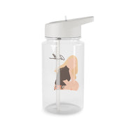 Vintage Pose Clear Water Bottle 2