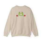 Christmas Green Heart Sweatshirt 6