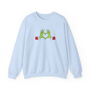 Christmas Green Heart Sweatshirt 9