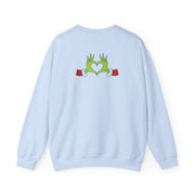 Christmas Green Heart Sweatshirt 10
