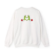 Christmas Green Heart Sweatshirt 2