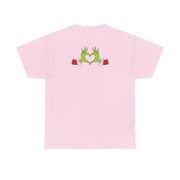 Christmas Green Heart T-Shirt 8