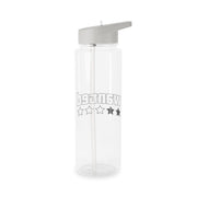 Wanted - Video Game Clear Water Bottle 7
